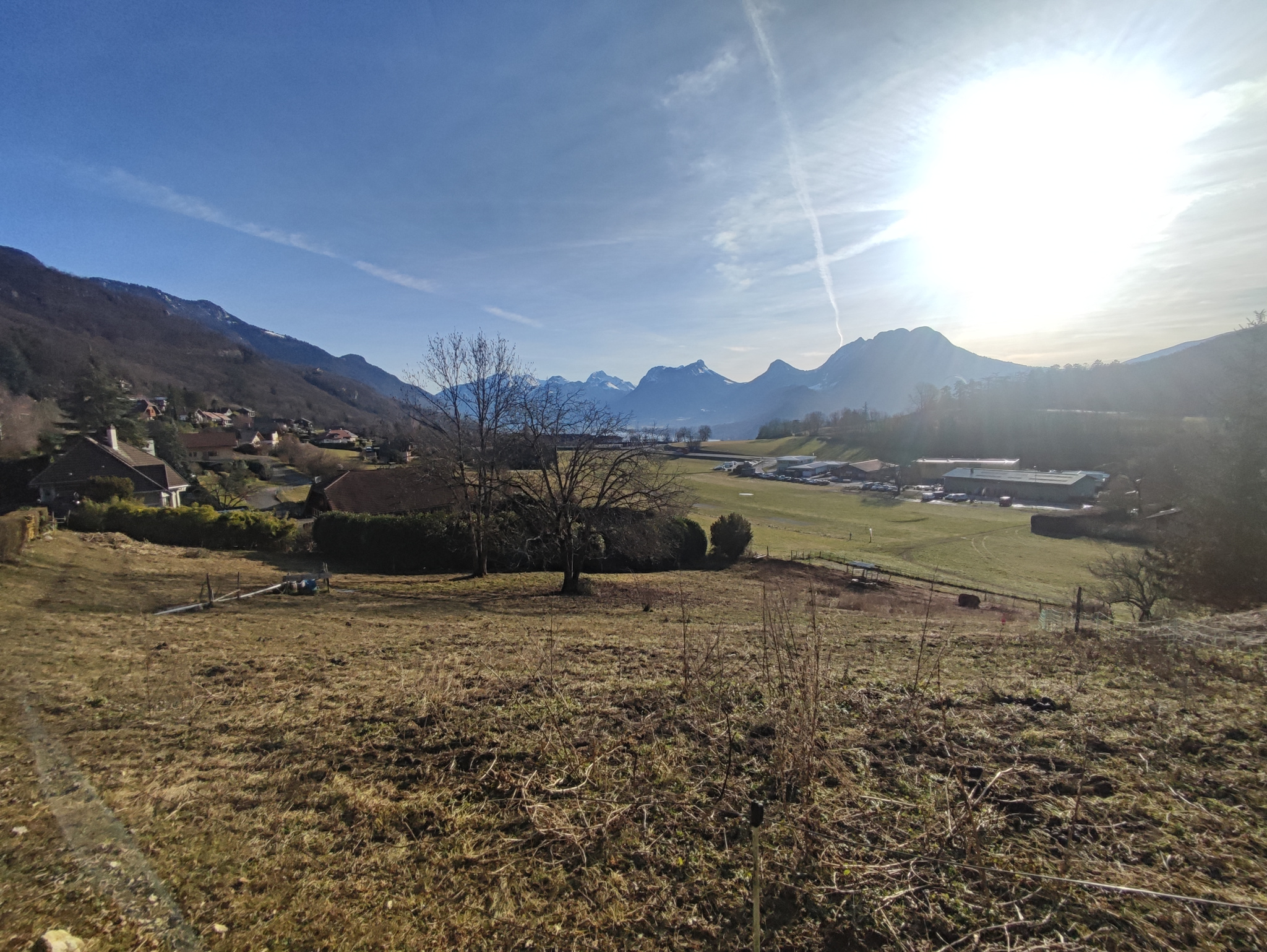 La Fruitière, terrain construcitble de 1000m2 exposé Sud Oue
